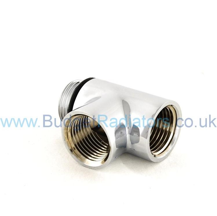 Electric Element with 1.2m Cable & White/Chrome Cap - 100W